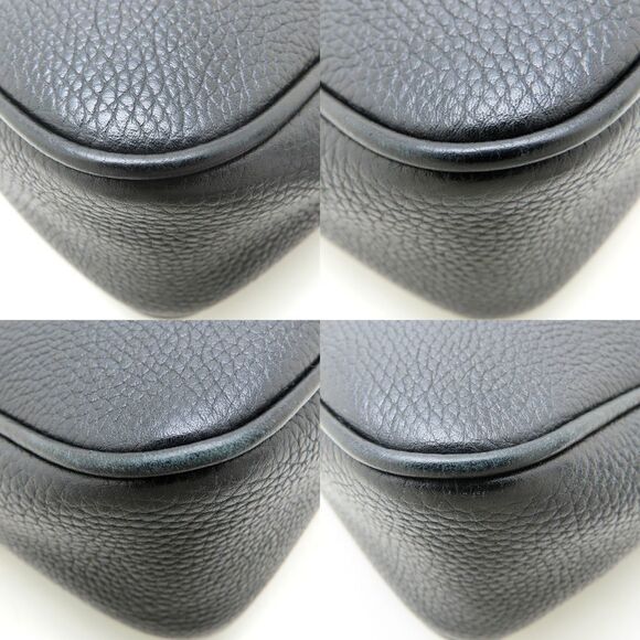 GUCCI Black Leather Shoulder Bag - Picture 5 of 9